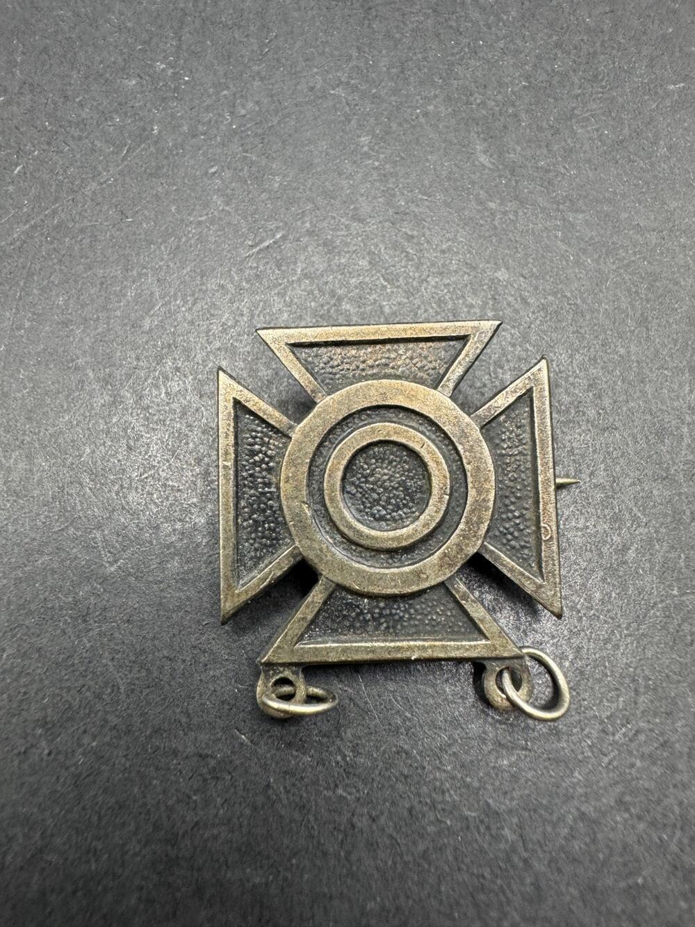 Vintage U.S. Army Marksmanship Sharpshooter Silver Tone Badge Pin